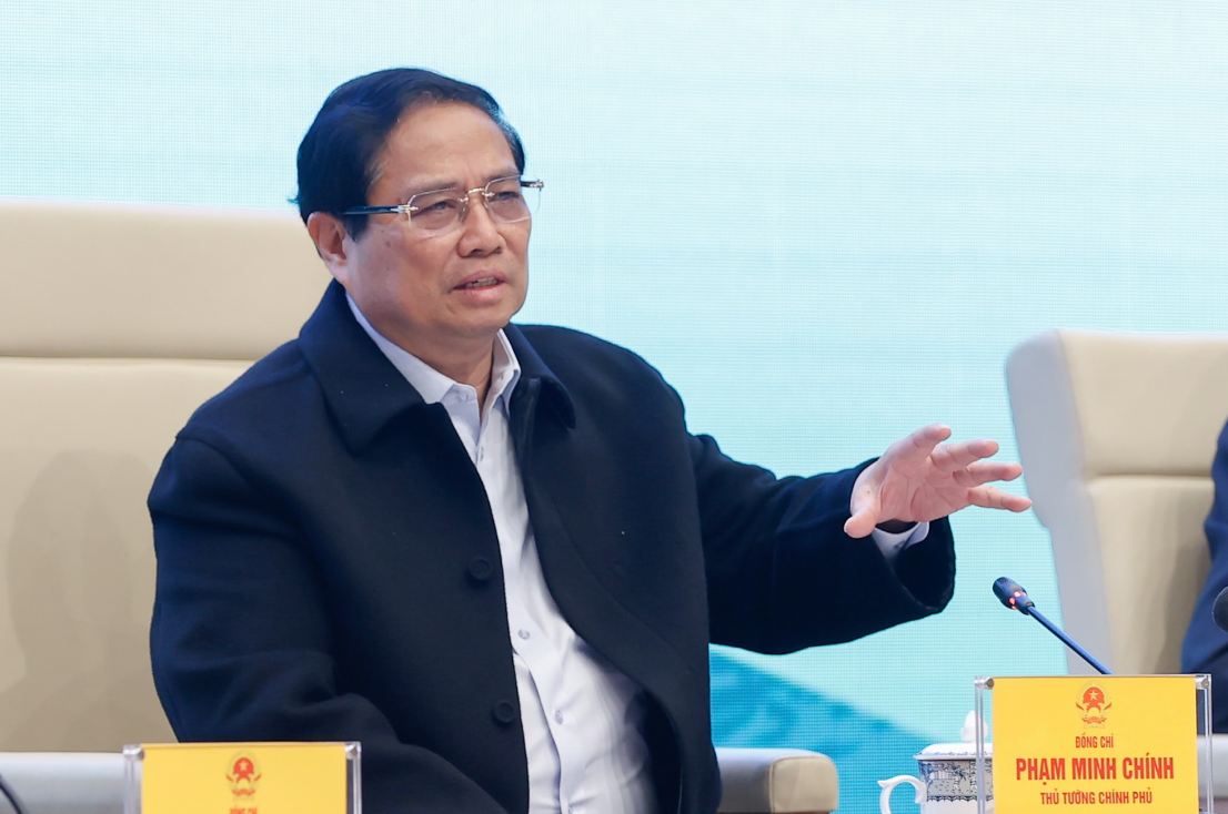 Thu tuong Pham Minh Chinh tong hop lai cac noi dung nong dan kien nghi, de xuat tai Hoi nghi Thu tuong Chinh phu doi thoai voi nong dan Viet Nam nam 2024.