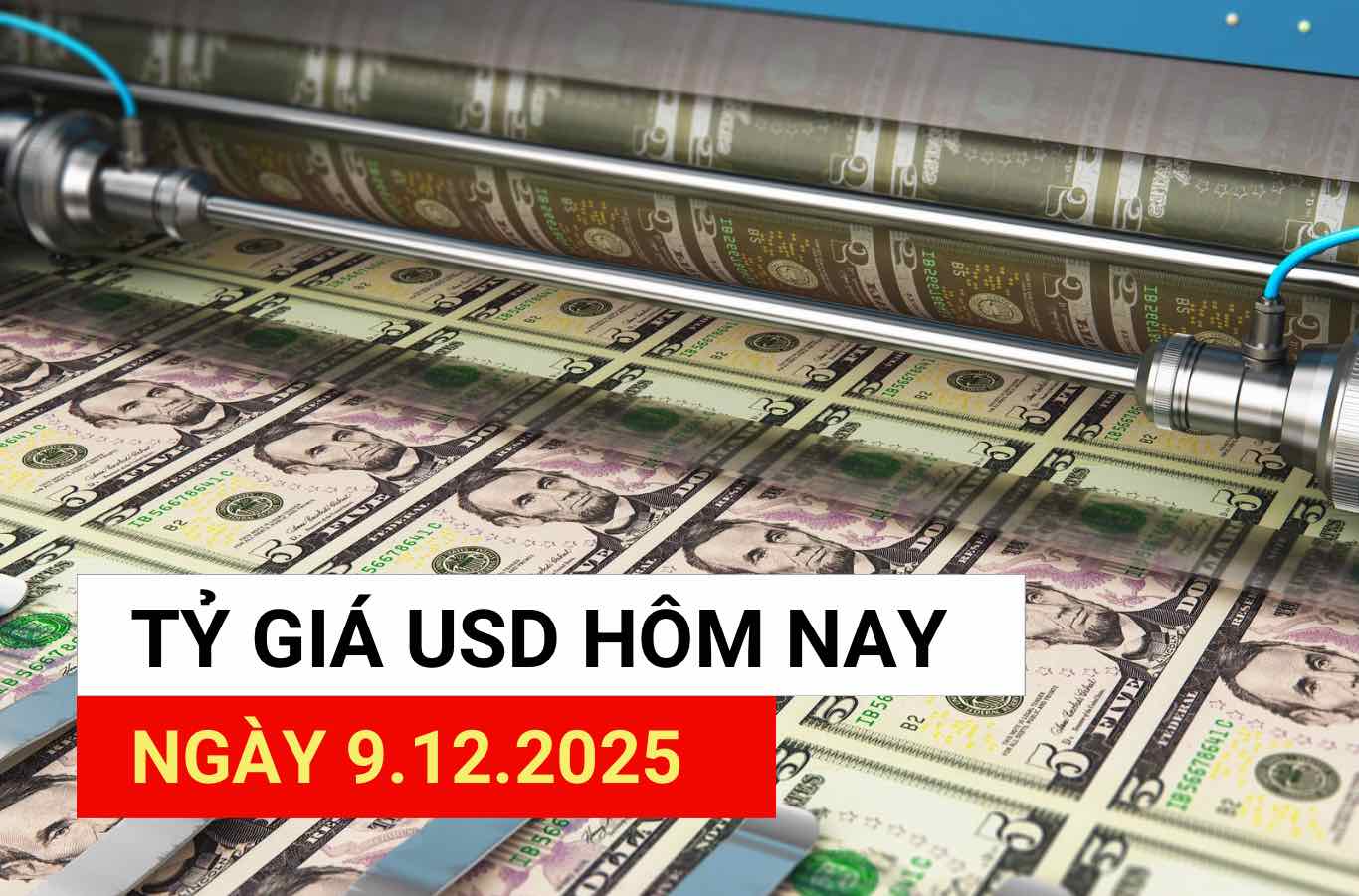 USD exchange rate today 9.12.2025.