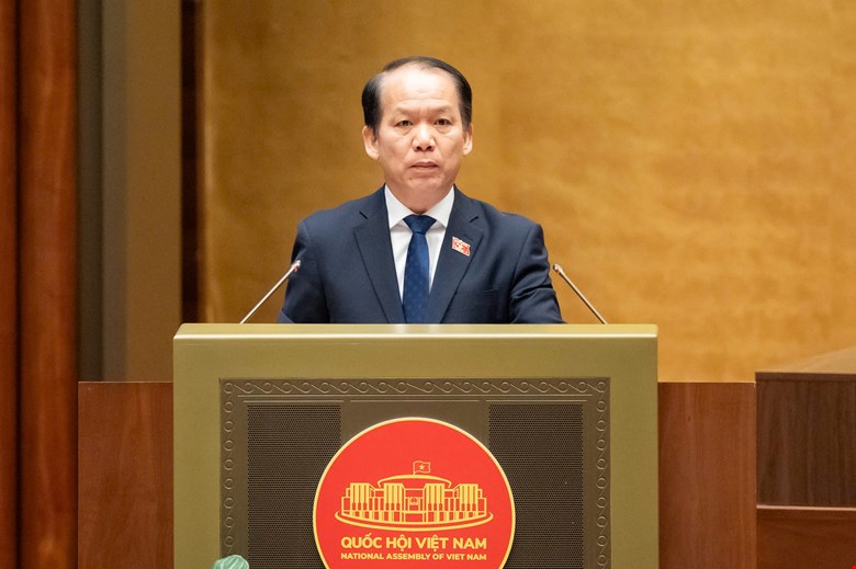 Chu nhiem Uy ban Phap luat va Tu phap Hoang Thanh Tung. Anh: Quochoi.vn