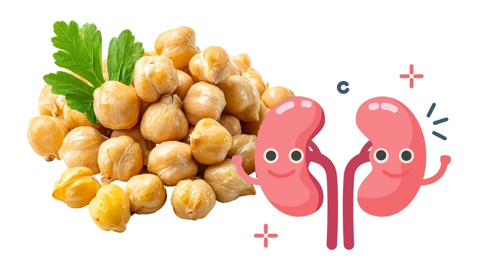 Chickpeas are a food that helps prevent kidney stones. Graphics: Thanh Thanh
