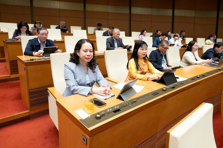 Quang canh phien hop. Anh: Media Quoc hoi