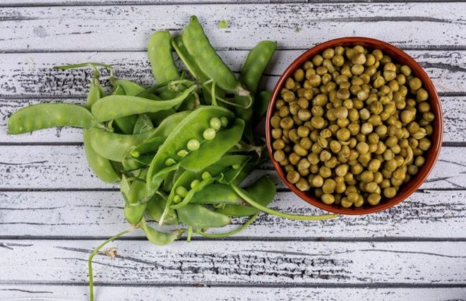 Eating peas regularly brings many benefits to the body. Photo: Thuy Duong