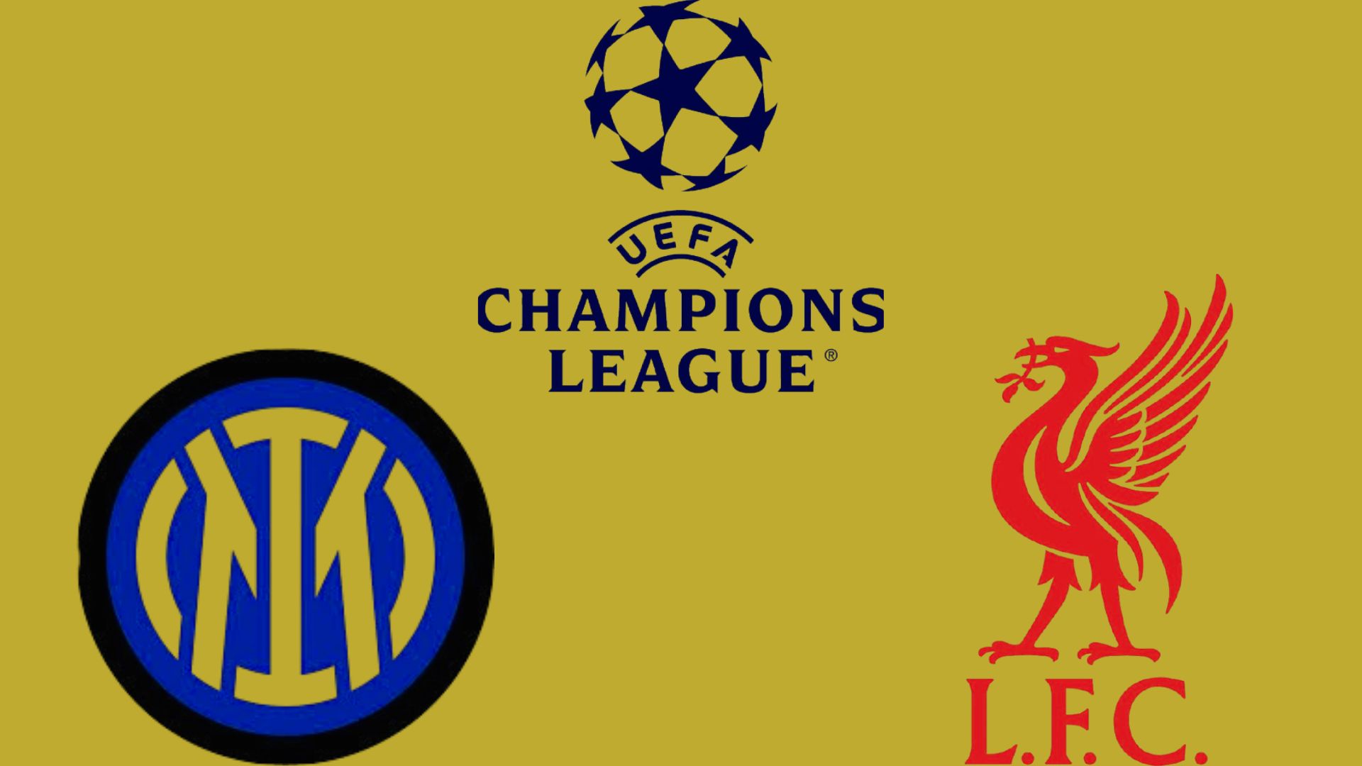 Inter Milan vs Liverpool in the Champions League. Graphics: Van An