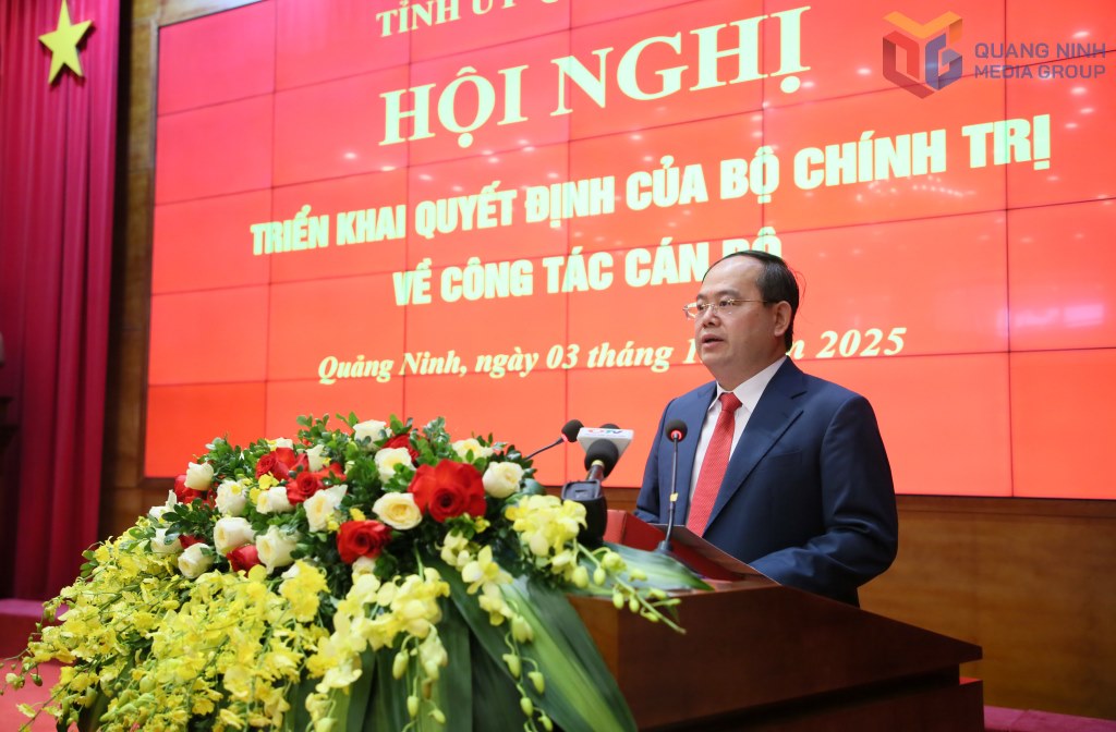 Quang Ninh Provincial Party Secretary Quan Minh Cuong. Photo: Nguyen Thanh