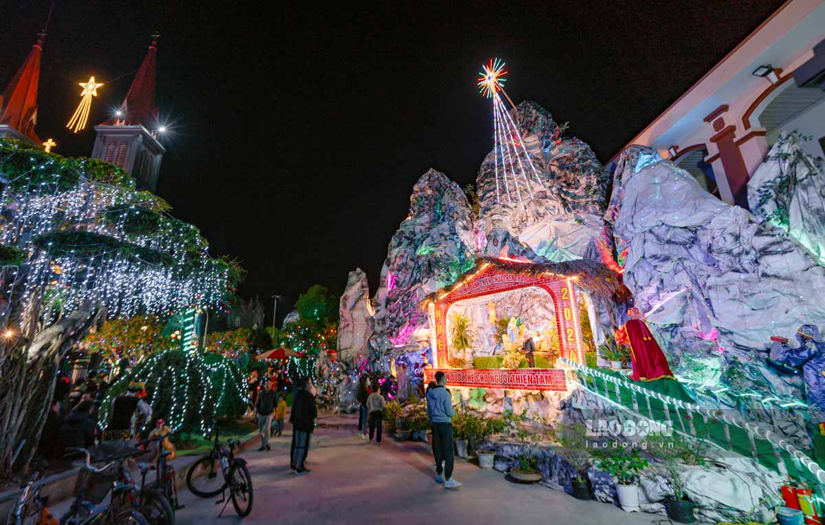 Trang tri Giang sinh o