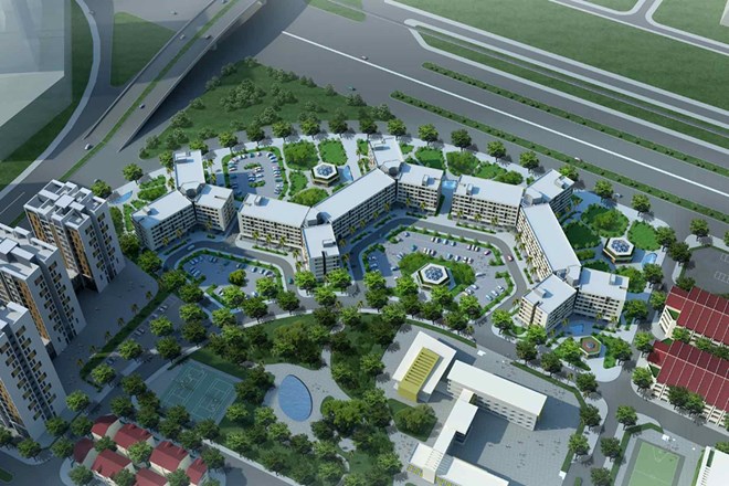 Overview of Kien Hung social housing urban area. Photo: Investor.