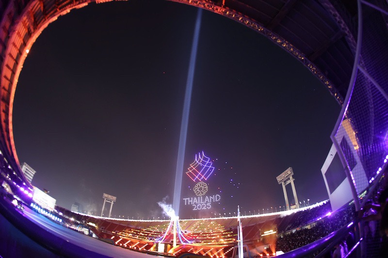 Rajamangala Stadium will host the opening ceremony of the 33rd SEA Games. Photo: Minh Dan
