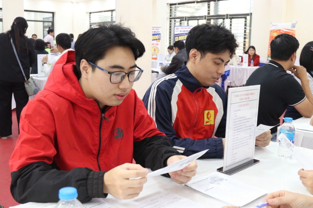 Se pronostica que el mercado laboral en el primer trimestre de 2026 tendra muchas fluctuaciones positivas. Foto: Quynh Chi