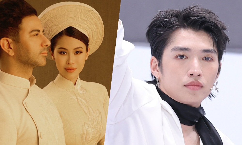 Tien Nguyen with her husband, Cody Nam Vo. Photo: Milor Tran/producer.