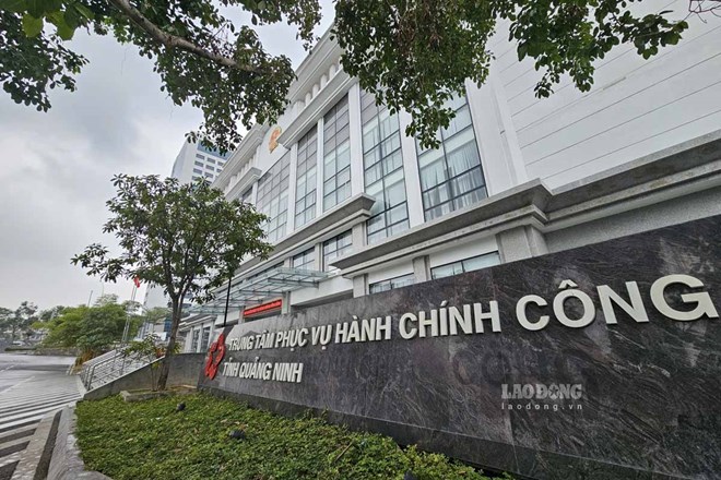 Sede del Centro de Servicios Administrativos Publicos de la provincia de Quang Ninh. Foto: Doan Hung