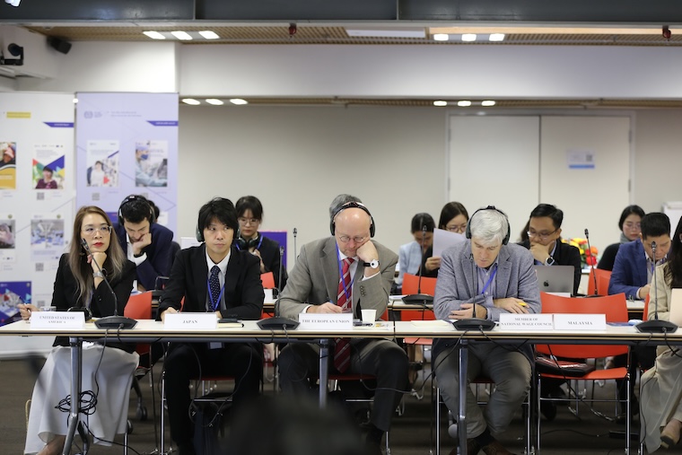 According to the summary report published by the ILO at the roundtable dialogue chaired by the Institute for Policy and Strategy Studies under the Central Economic Commission, to ensure decent employment outputs in supply chains, it is necessary to develop comprehensive and on-demand skills. Photo: ILO