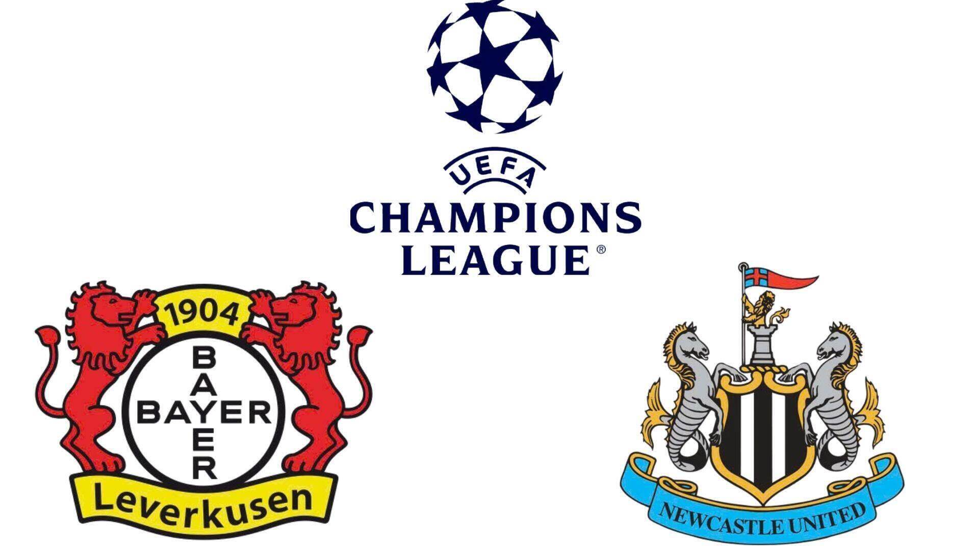 Leverkusen against Newcastle in the Champions League. Graphics: Van An