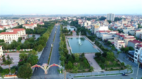 Cho Town, Yen Phong District (Bac Ninh). Photo: Yen Phong Portal