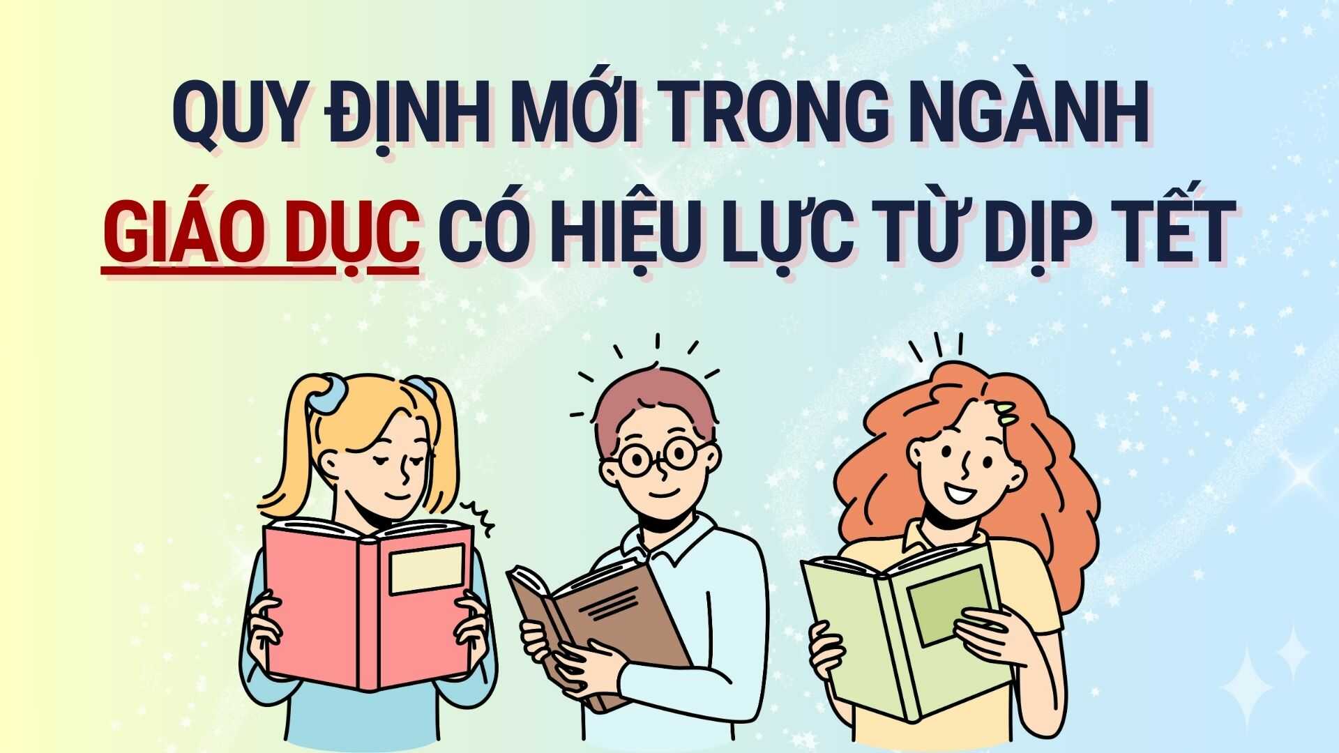 New regulations on the education sector take effect from January 2025. Graphics: Hoang Le