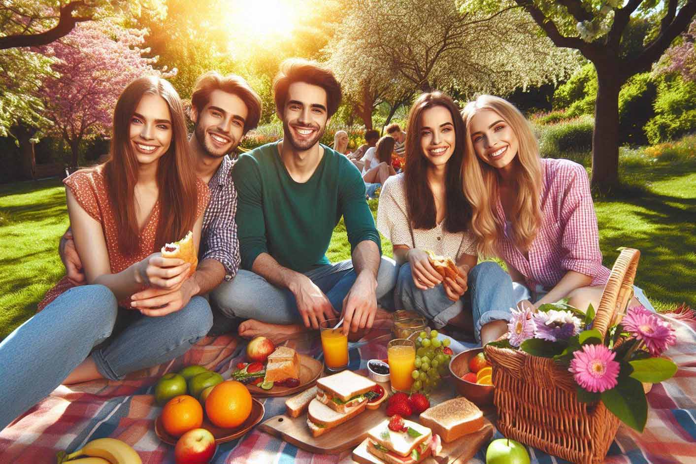 Eating in the sun can have certain advantages and disadvantages. Photo - AI: Ngoc Thuy
