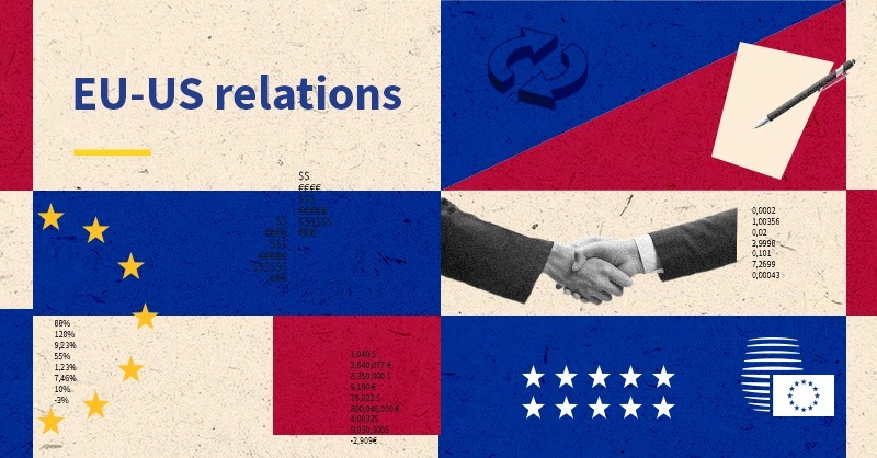 EU-US relations are expected to be strained after President Donald Trump threatened to impose tariffs. Photo: EU Council