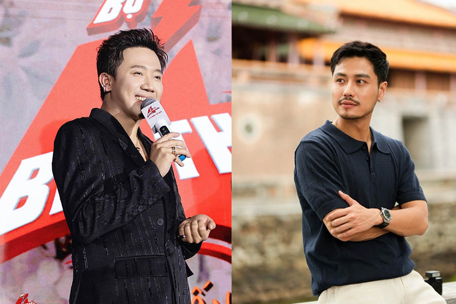 Thanh Son (right cover) is currently participating in Love by Mistake Best Friend, which Tran Thanh invested in and produced. Photo: Producer