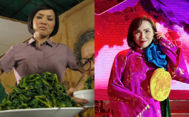 Anh Tho played the role of a maid many times before participating in Tao Quan. Photo: FBNV