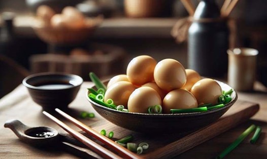 Các món luộc không chỉ giúp giảm cân mà còn tốt cho sức khỏe tổng thể nhờ giữ được nhiều dưỡng chất, ít calo và không chứa dầu mỡ. Ảnh AI: Thiện Nhân.