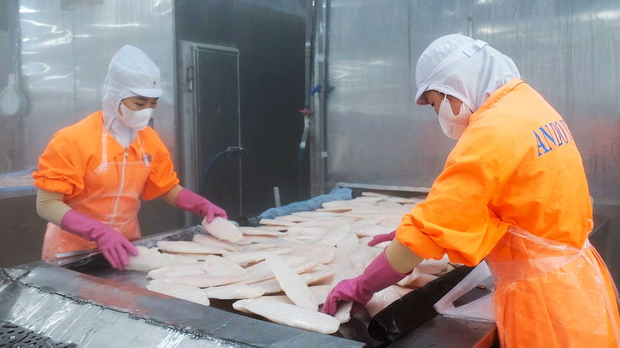 Workers hope the company will have many orders in the new year.