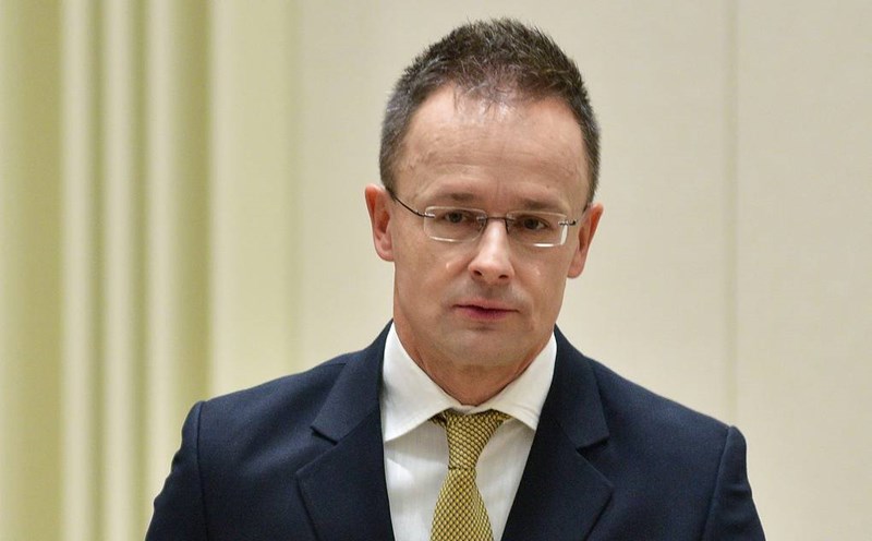 Foreign Minister Peter Szijjarto warned that he would veto sanctions against Russia. Photo: TASS