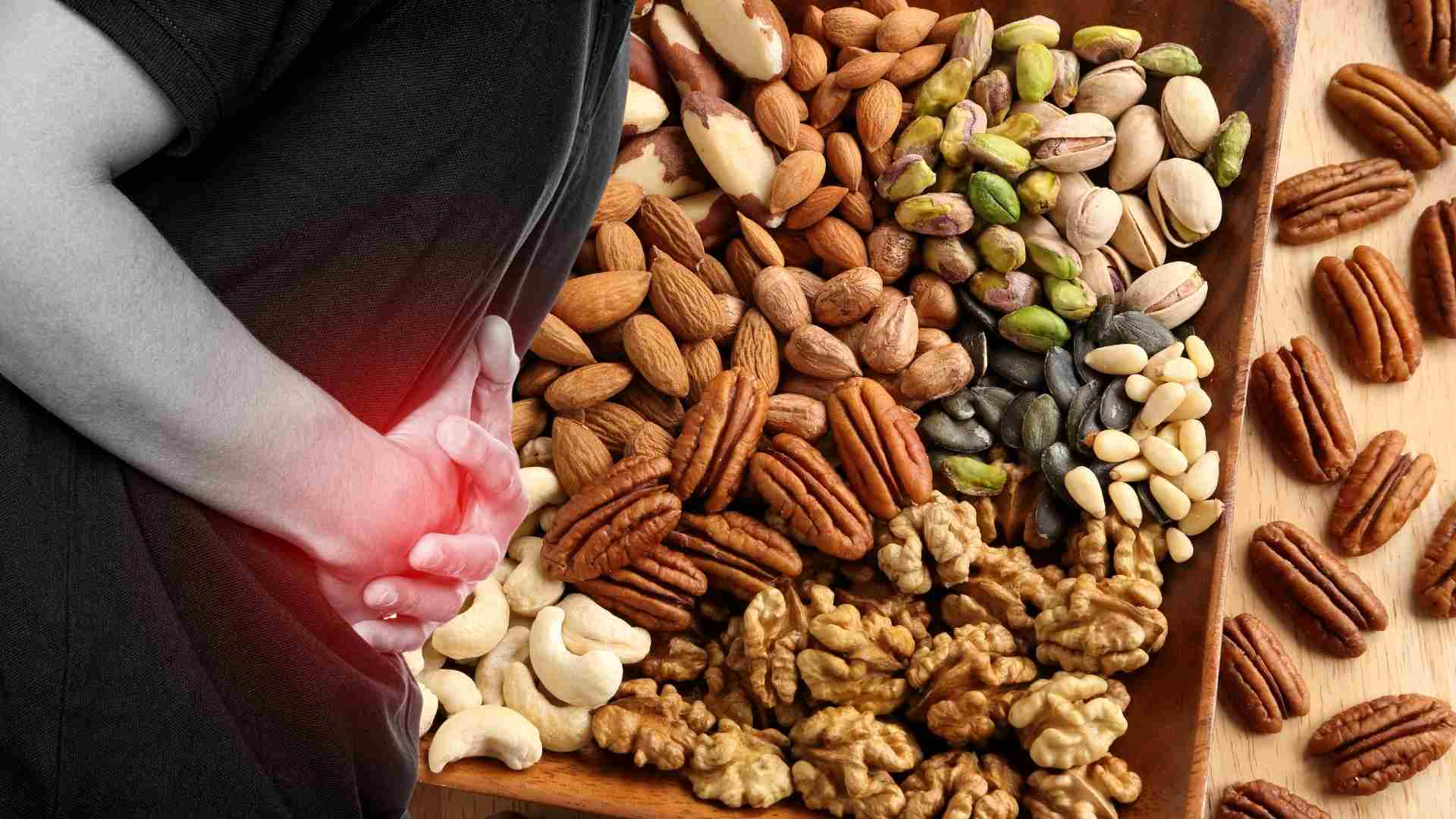 In some cases, eating seeds can cause stomach pain. Graphics: Ha May