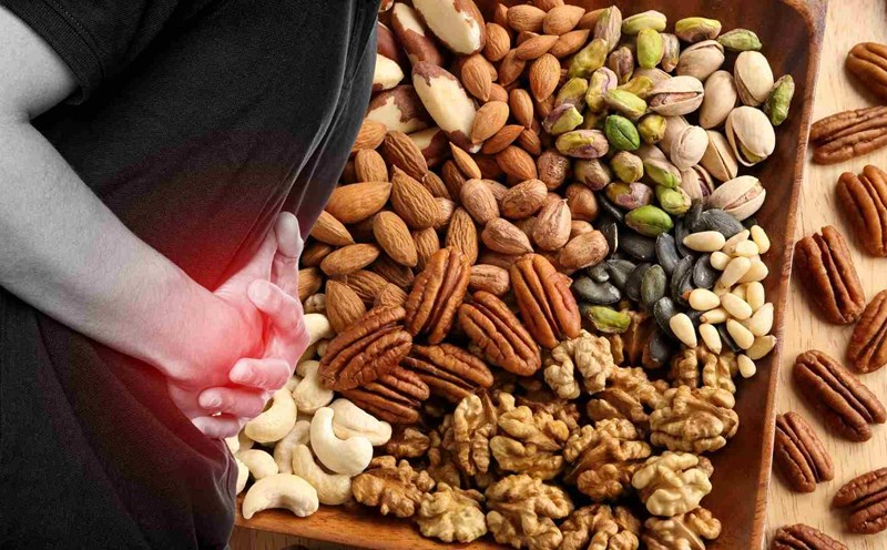 In some cases, eating seeds can cause stomach pain. Graphics: Ha May