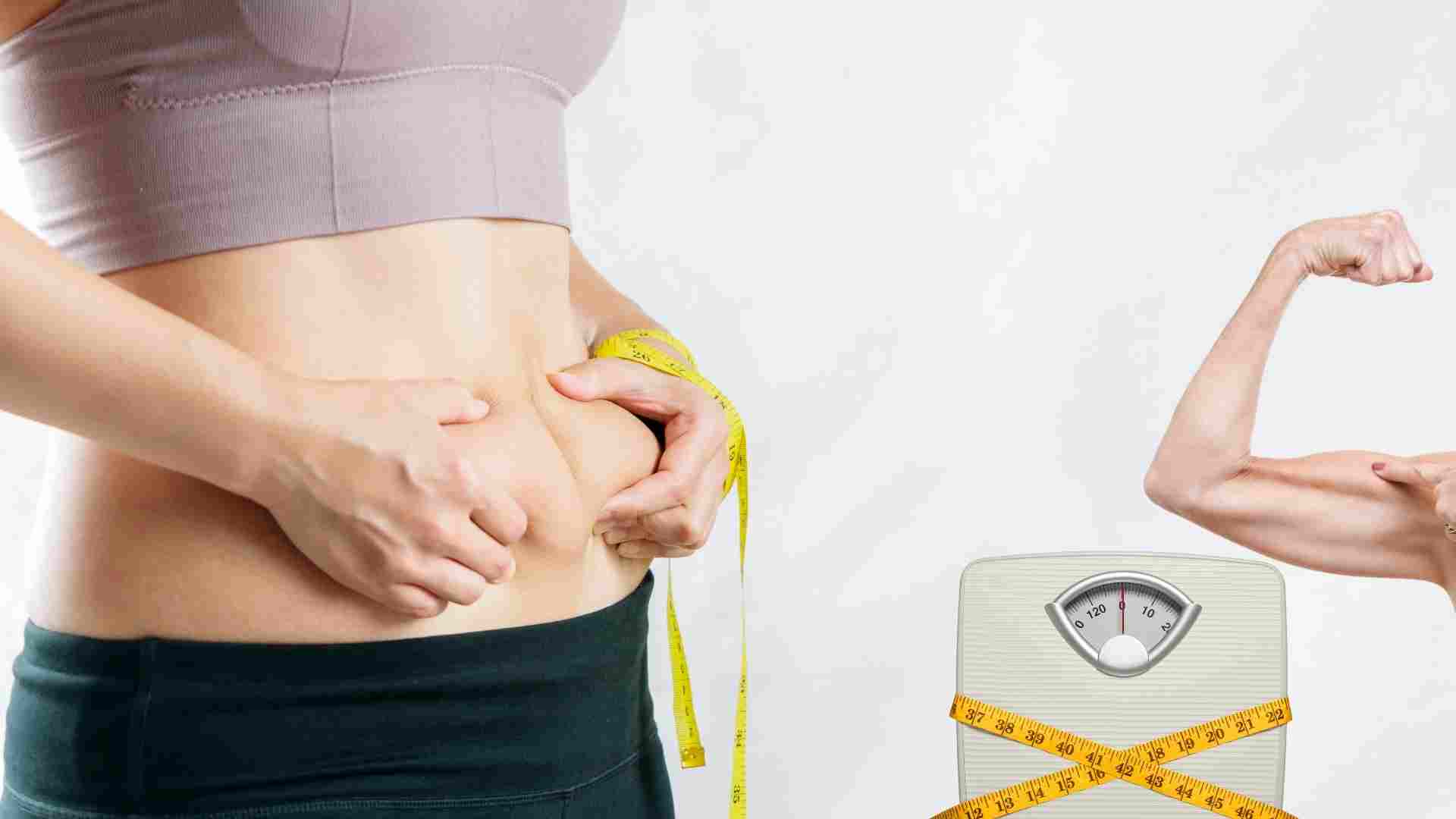 Belly fat will decrease when we exercise properly. Graphics: Ha May