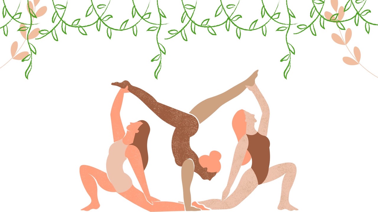 Yoga helps to effectively repel aging. Graphic photo: Ha My