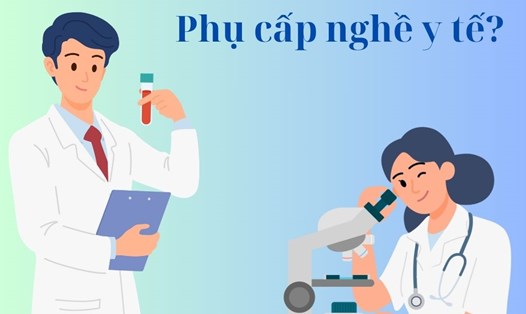 Bộ Y tế trả lời về việc xác định đối tượng hưởng phụ cấp ưu đãi nghề y. Đồ họa: Hương Giang