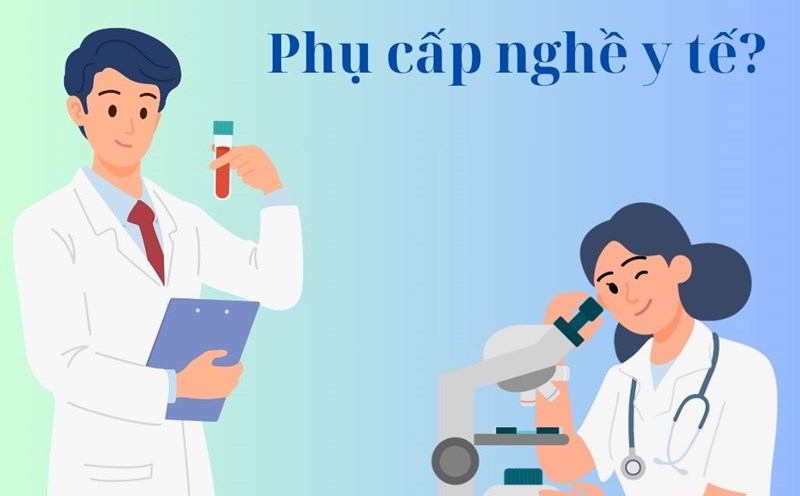 The Ministry of Health responded to identifying the subject of preferential allowances for medical profession. Graphics: Huong Giang