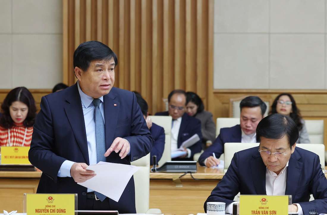 Minister Nguyen Chi Dung emphasized that it must be strongly shifted from "money to check" to "post -inspection" associated with strengthening inspection and supervision; Giving up the thinking "unable to manage". Photo: MPI