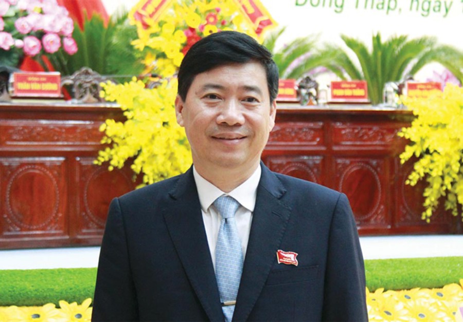 Chairman of Dong Thap province Pham Thien Nghia retires early as desired. Photo: dongthap.gov.vn
