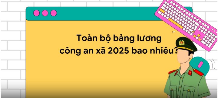 How much is the whole commune police table 2025?