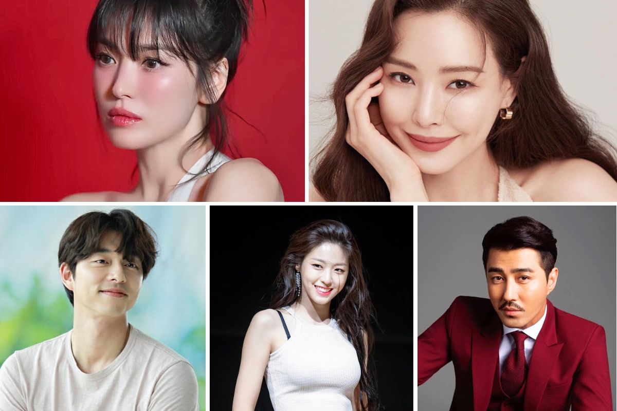 The official cast of the movie "Slowly and Intensely". Photo: Naver