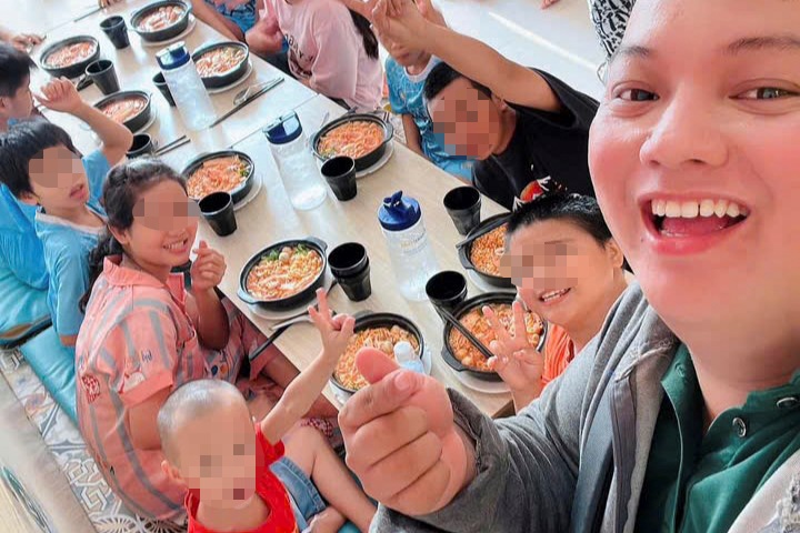 10 years of cooking for orphans, poor patients
