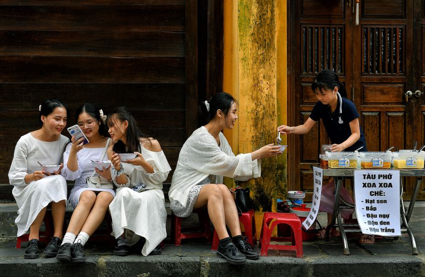 The "enjoying" work of Viet Van won with the honor of GPU.