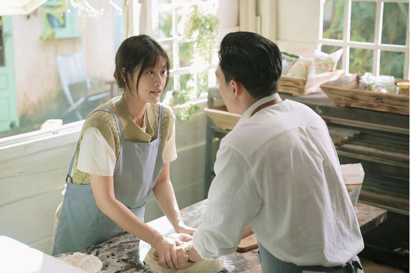 The scene in the movie "Silver Kiss billion" by director Thu Trang. Photo: Manufacturer