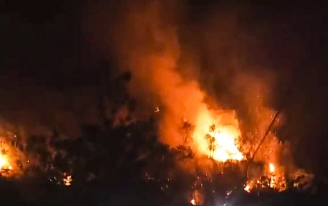 Dien Bien warned of the risk of forest fires from 10 to 16.2 in the whole province.