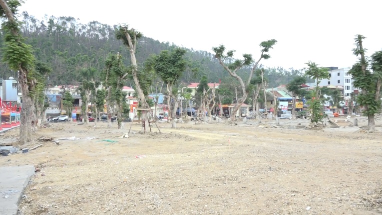 The area of ​​implementing a happy flower garden project. Photo: Kien An Hai Phong E -portal