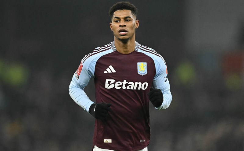 Marcus Rashford played quite well in the victory over Tottenham at the FA Cup. Photo: AFP
