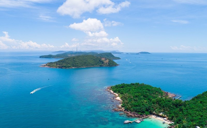 Phu Quoc from above. Photo: Thanh Bong