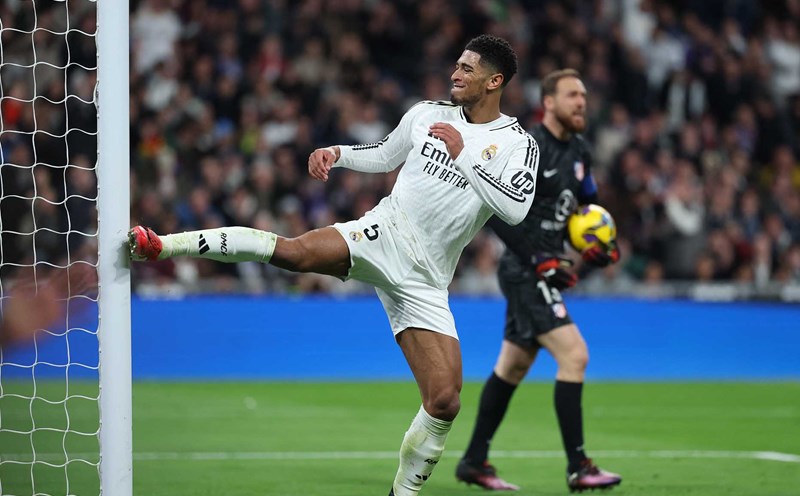 Jude Bellingham is the most versatile player of Real Madrid. Photo: AFP