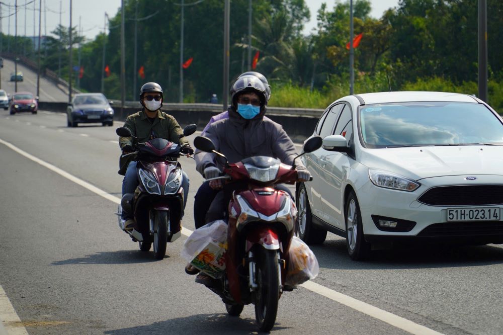 The weather in the South is sunny. Photo: Anh Tu