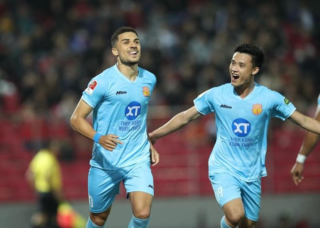 Bảng xếp hạng V.League 2024-2025 sau vòng 12