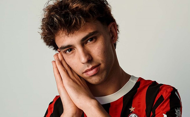 Joao Felix is having a good start with a new team. Photo: AC Milan