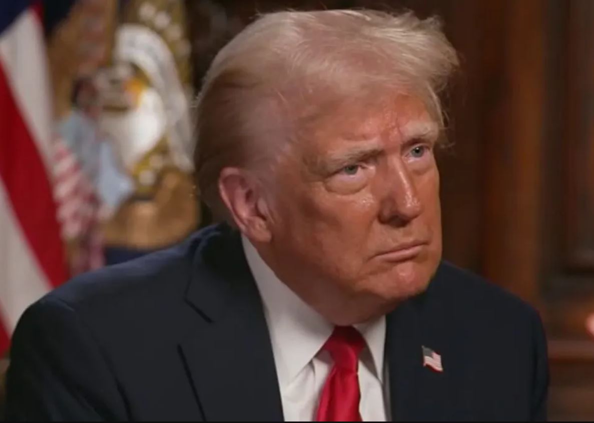 US President Donald Trump talked about Ukrainian rare earth minerals in an interview with Fox News on February 9, 2025. Photos cut from video