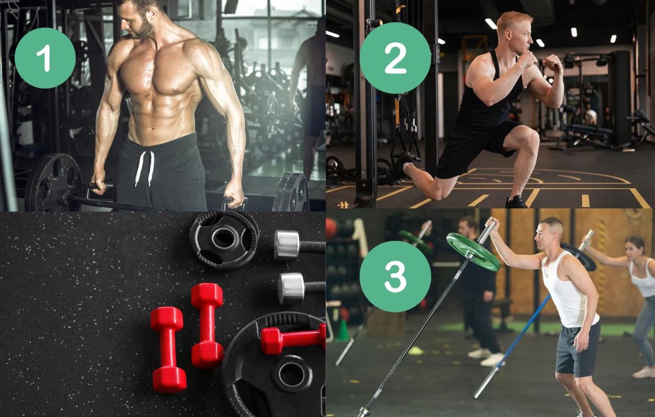 Muscle gaining exercise, maintaining strength in men after 40 years old. Graphic: Thanh Thanh