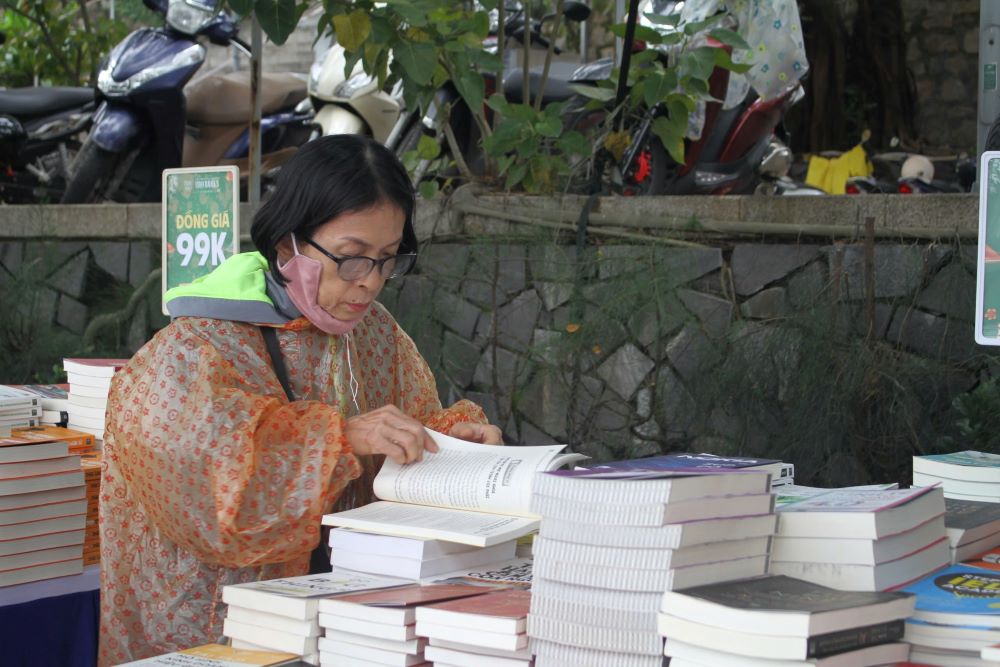 Da Nang Reading Culture Festival brought knowledge to people. Photo: Tran Thi