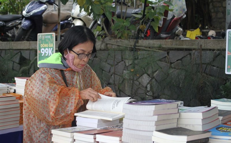 Da Nang Reading Culture Festival brought knowledge to people. Photo: Tran Thi